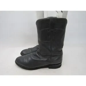 Justin Boots | Shoes | Justin Mens Size 85 D Gray Leather 